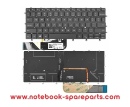 Keyboard for Dell XPS 13 9380 9370 7390 Series Laptop, XPS 13 9380 9370 7390