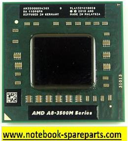 CPU AMD A8-Series A8-3500M  AM3500DDX43GX